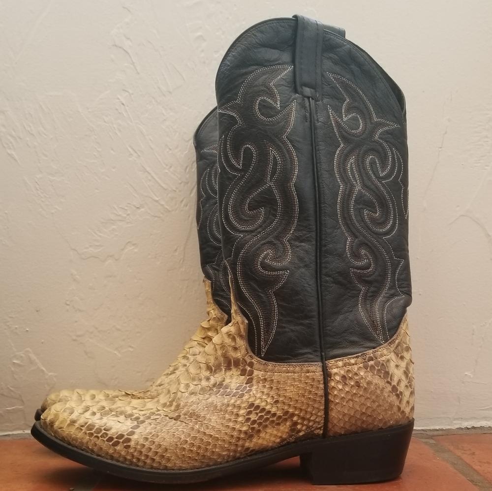 Dan Post Python Cowboy Boots